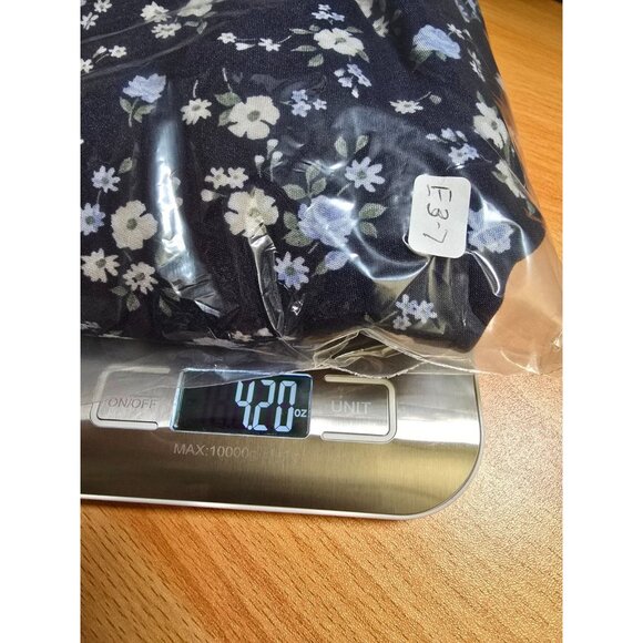 Hollister Mini Skirt Large Ultra High Rise Floral 90s Style Ditzy Casual Retro - Picture 6 of 15